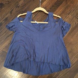 Blue Free people top